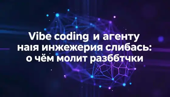 Vibe coding и агентная инженерия сливаются: о чём молчат разработчики