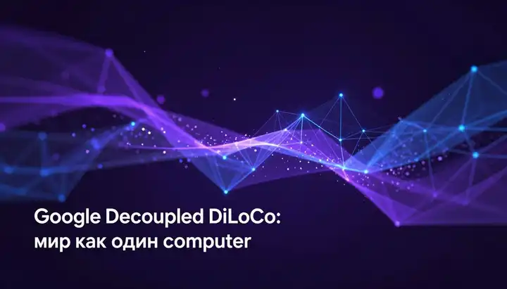 Google Decoupled DiLoCo: мир как один компьютер