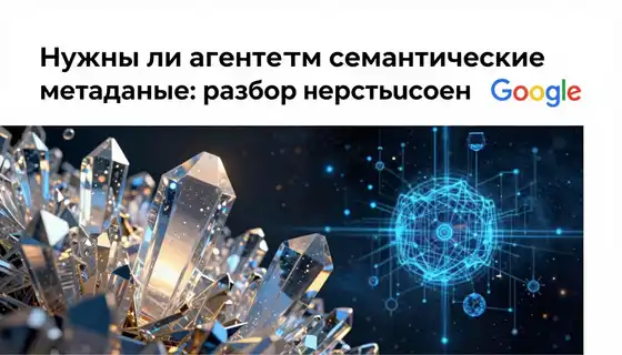 Нужны ли агентам семантические метаданные: разбор исследования Google