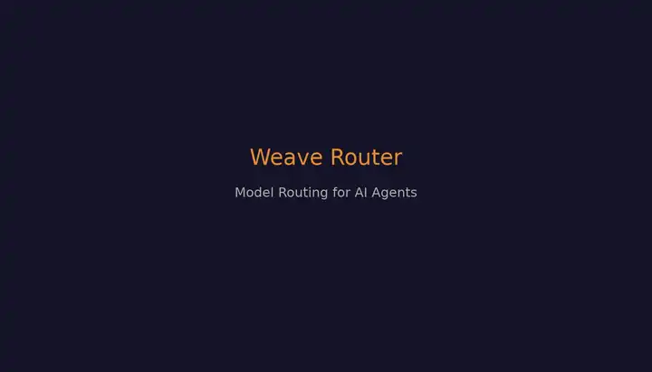 Weave Router: модель-роутер для Claude Code, Codex и Cursor за 40-70% экономии