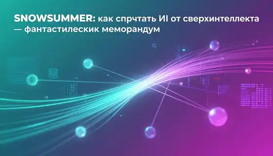 SNOWSUMMER: как спрятать ИИ от сверхинтеллекта — фантастический меморандум
