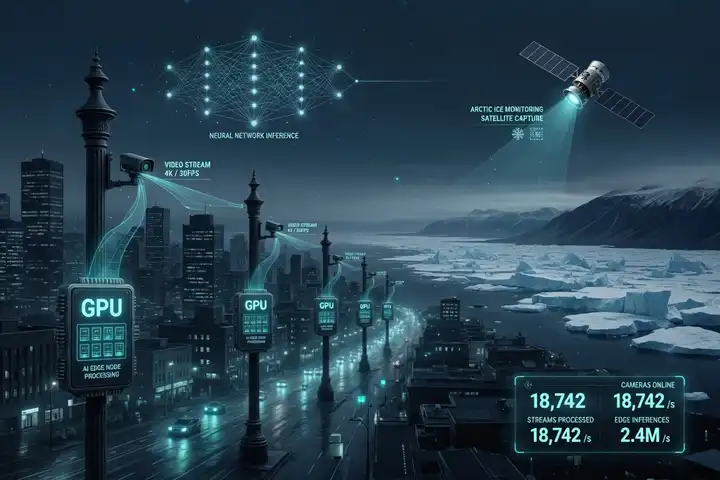 Edge AI: как нейросети захватывают города и спутники