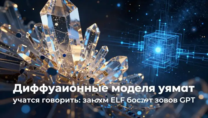Диффузионные модели учатся говорить: зачем ELF бросает вызов GPT