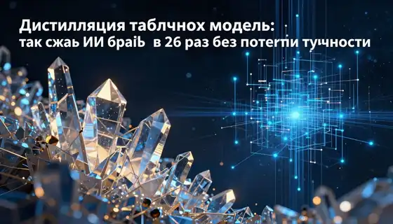 Дистилляция табличных моделей: как сжать ИИ-врача в 26 раз без потери точности