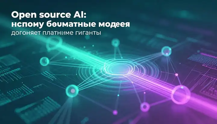 Open-source AI: почему бесплатные модели догоняют платные гиганты