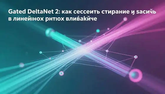 Gated DeltaNet-2: как разделить стирание и запись в линейном внимании