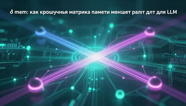 δ-mem: как крошечная матрица памяти меняет правила игры для LLM