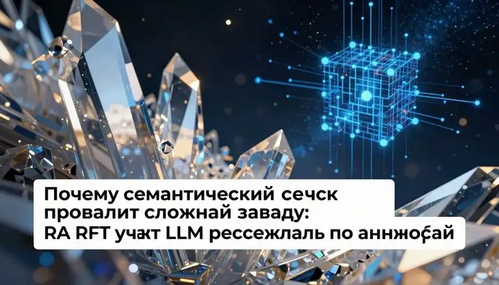 Почему семантический поиск провалит сложную задачу: RA-RFT учит LLM рассуждать по аналогии