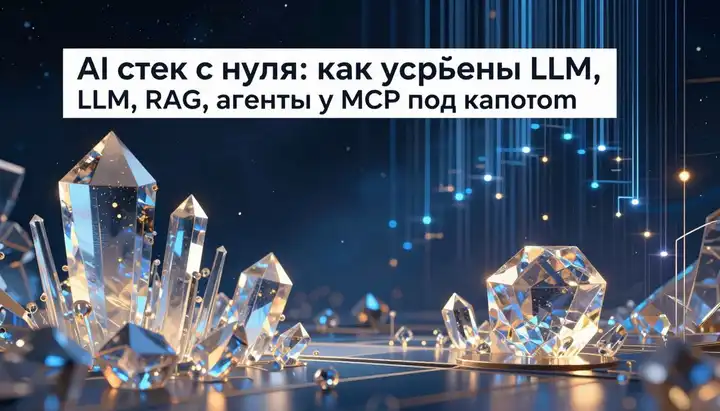 AI-стек с нуля: как устроены LLM, RAG, агенты и MCP под капотом
