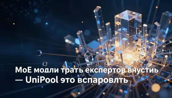 MoE-модели тратят экспертов впустую — UniPool это исправляет