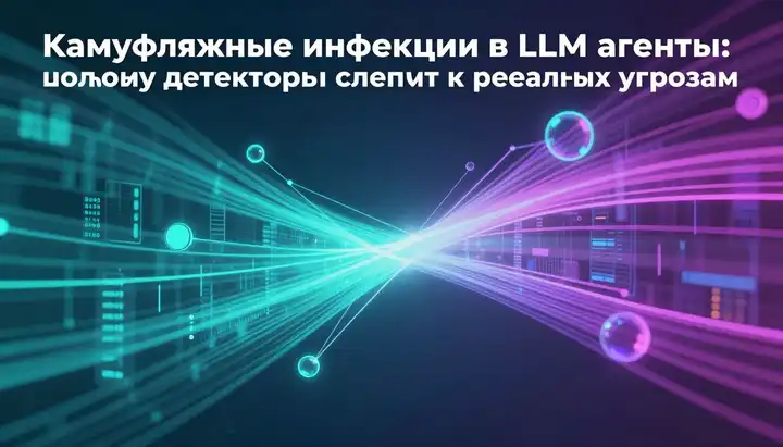 Камуфляжные инъекции в LLM-агенты: почему детекторы слепнут к реальным угрозам