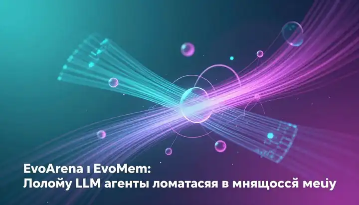 EvoArena и EvoMem: почему LLM-агенты ломаются в меняющемся мире