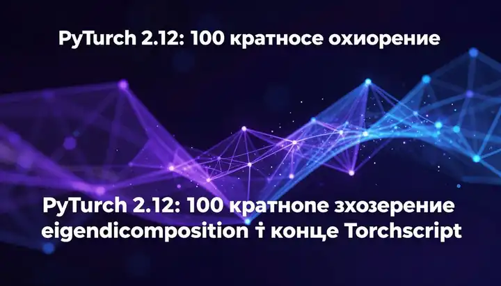 PyTorch 2.12: 100-кратное ускорение eigendecomposition и конец TorchScript