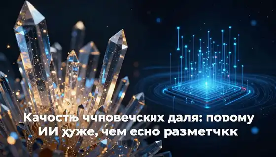 Качество человеческих данных: почему ИИ хуже, чем его разметчики
