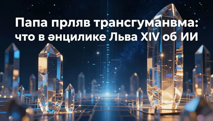Папа против трансгуманизма: что в энциклике Льва XIV об ИИ