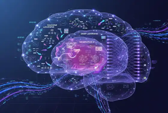 AI, машинное обучение, deep learning и generative AI: в чём разница