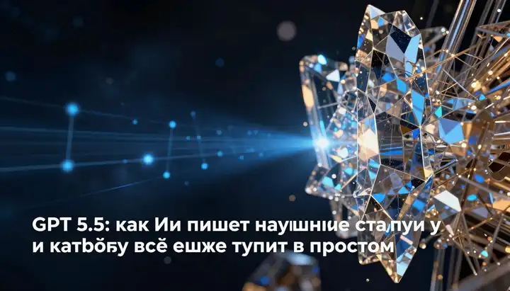 GPT-5.5: как ИИ пишет научные статьи и почему всё ещё тупит в простом