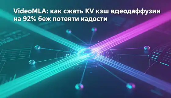 VideoMLA: как сжать KV-кэш видеодиффузии на 92% без потери качества