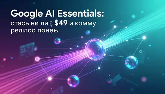 Google AI Essentials: стоит ли $49 и кому реально поможет