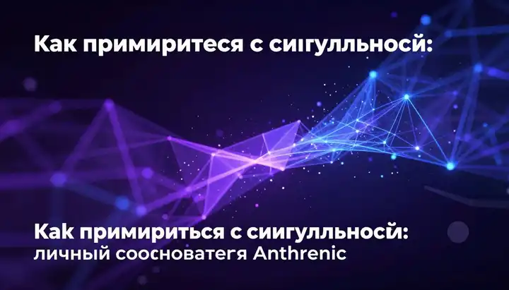 Как примириться с сингулярностью: личный опыт сооснователя Anthropic