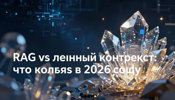 RAG vs длинный контекст: что выбрать в 2026 году