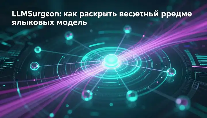 LLMSurgeon: как раскрыть секретный рецепт обучения языковых моделей