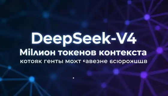 DeepSeek-V4: миллион токенов контекста, который агенты могут реально использовать