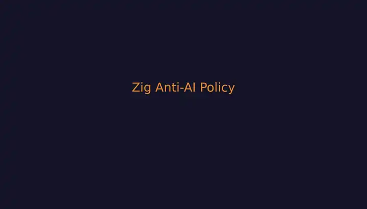 Zig запретила ИИ-вклад