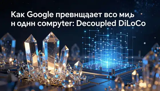 Как Google превращает весь мир в один компьютер: Decoupled DiLoCo