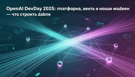 OpenAI DevDay 2025: платформа, агенты и новые модели — что строить дальше