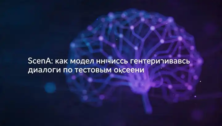 ScenA: как модель научилась генерировать живые диалоги по текстовому описанию